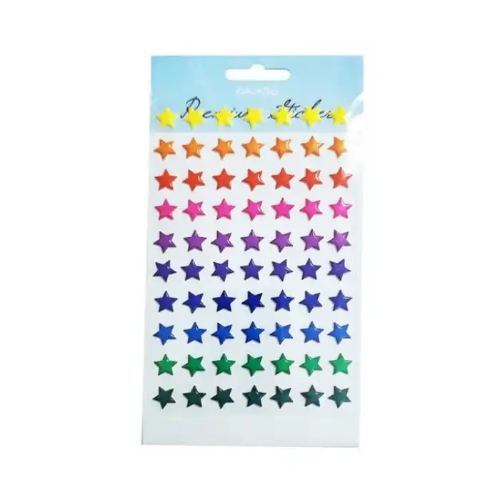 BU-BU PUF YILDIZ STICKER CAS-01-035