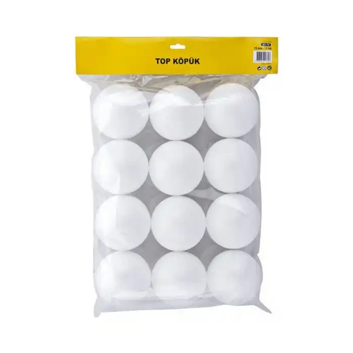 BU-BU STRAFOR KÖPÜK TOP 6 CM KP0004 12 Lİ