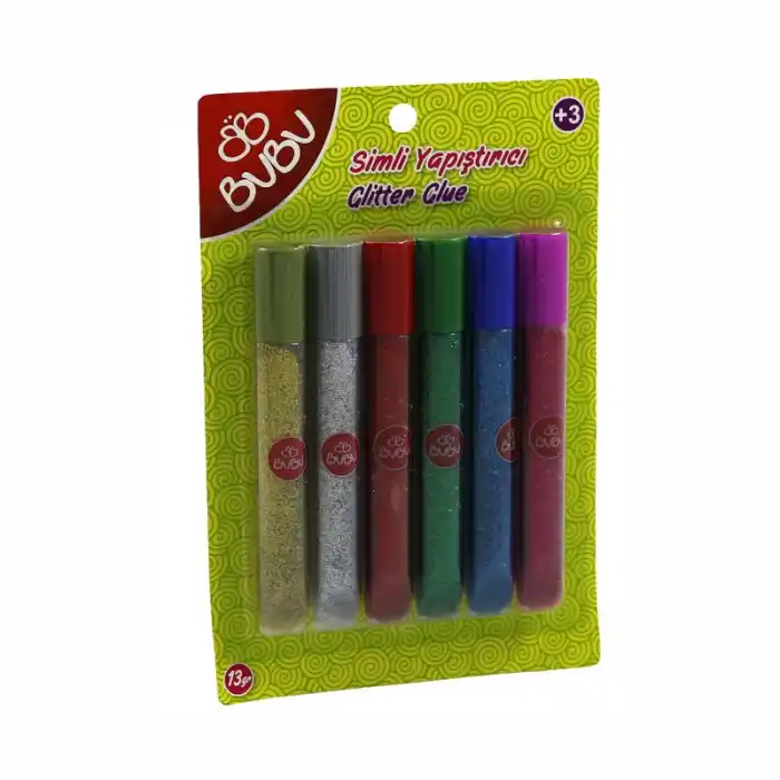 BU-BU SY0009 SİMLİ YAPIŞTIRICI 12 GR 6 RENK