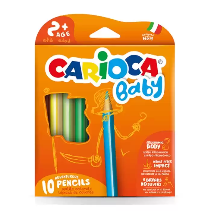 CARIOCA 10 RENK BABY KURU BOYA 42819