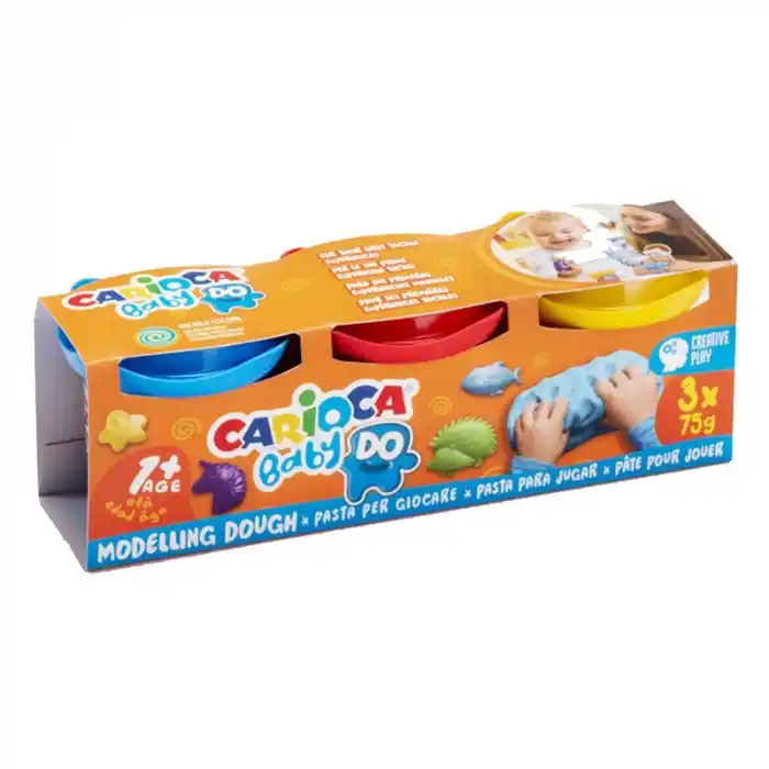 Carıoca Bebek Oyun Hamuru 3 Renk X 75 Gr 43179