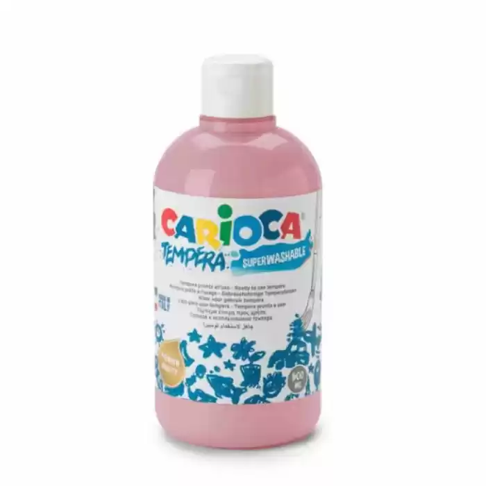 Carıoca Tempera Pembe Yıkanabilir Suluboya 500ml 40427/09