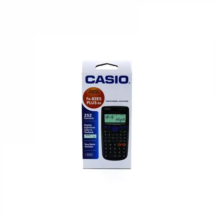 CASIO FX-82 ES PLUS FONKSİYONLU HESAP MAKİNESİ