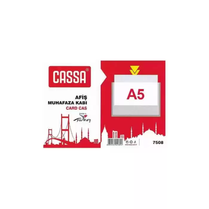 CASSA 7508 A5 AFİŞ MUHAFAZA KABI