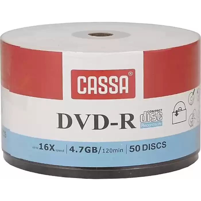 CASSA DVD-R 50 Lİ KUTU 9453