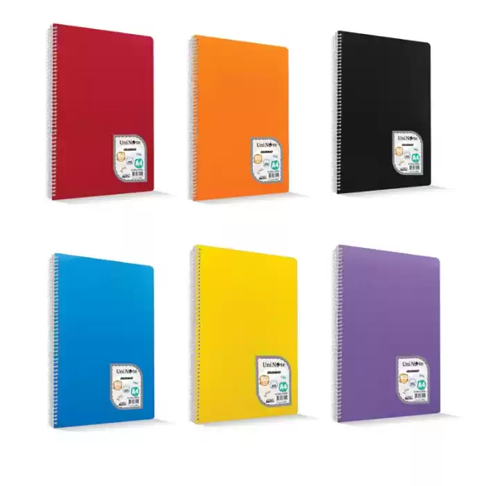 ÇINAR COLORMAXI A4 80 YP ÇİZGİLİ SPİRALLİ PP DEFTER 73026