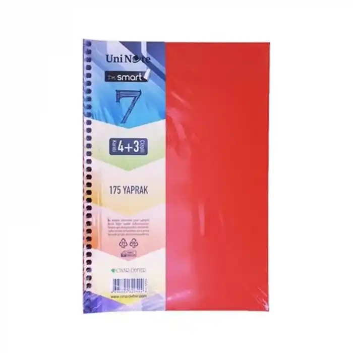 Çınar Im Smart A4 175 Yp 4+3 Ayraçlı Defter 62054