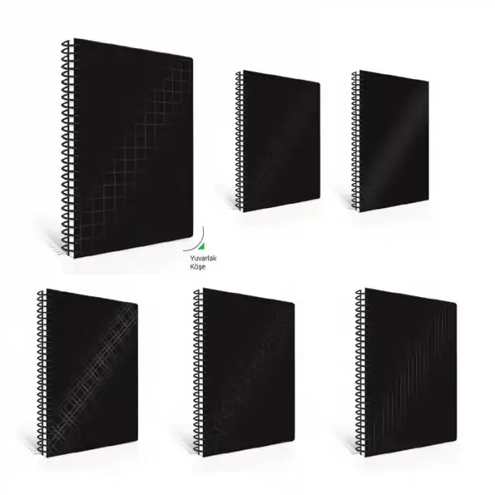 Çınar Nero 17x24 100 Yp Çizgili Spr Sert Kapak Defter 55214