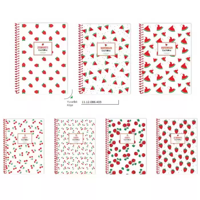 ÇINAR SUMMER MOOD A4 120 YP ÇİZGİLİ PP KPK SPR DEFTER 71563
