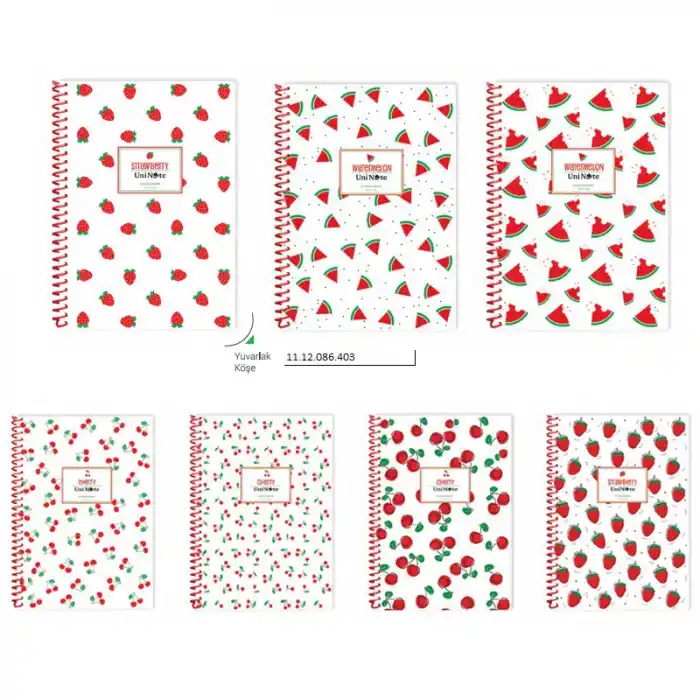 ÇINAR SUMMER MOOD A4 60 YP ÇİZGİLİ PP KPK SPR DEFTER 71554