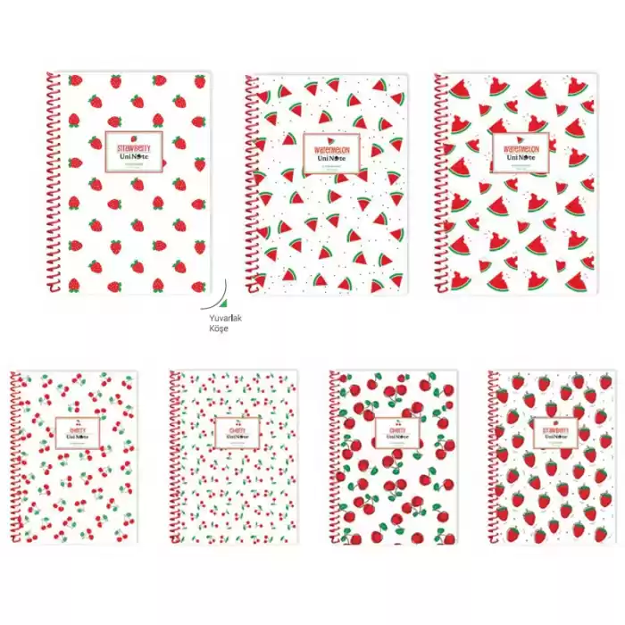 ÇINAR SUMMER MOOD A4 60 YP KARELİ PP KPK SPR DEFTER 71555