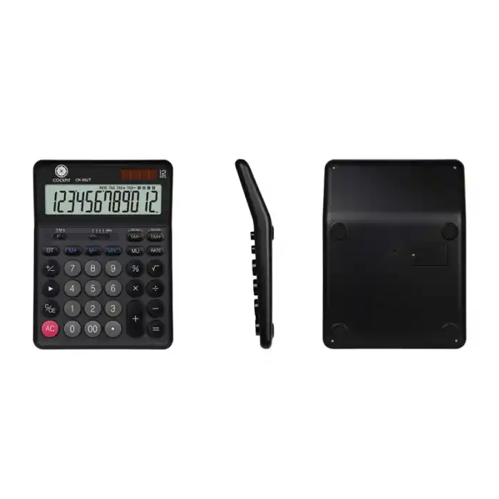 COCKPIT CK-662T 12 HANE BÜYÜK BOY HESAP MAKİNASI