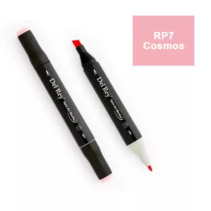 DEL REY TWIN MARKER RP7 COSMOS ÇİFT UÇLU GRAFİK KALEMİ MN-DR007