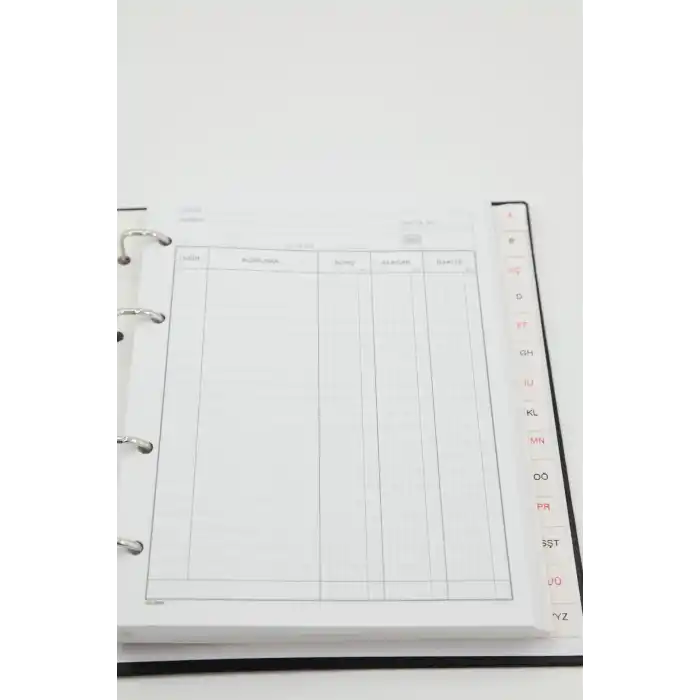 DİLMAN CARİ HESAP KLASÖR YEDEĞİ A5 100 LÜ