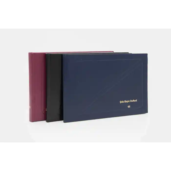 DİLMAN ÇEK KAYIT DEFTERİ 12X17 96 YP. CİLTLİ