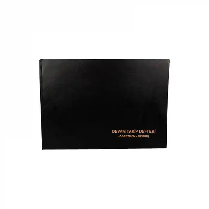 DİLMAN DEVAM TAKİP DEFTERİ (ÖĞRETMEN-MEMUR) CİLTLİ YAN 96 YP.