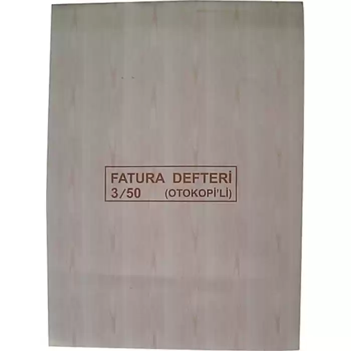 DİLMAN FATURA 3/50 3 N OTOKOPİLİ