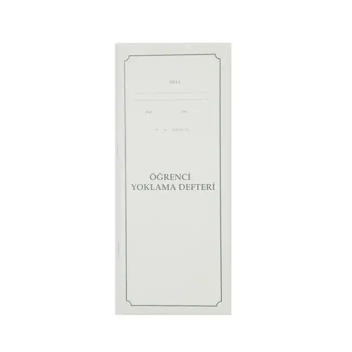 DİLMAN ÖĞRENCİ YOKLAMA DEFTERİ