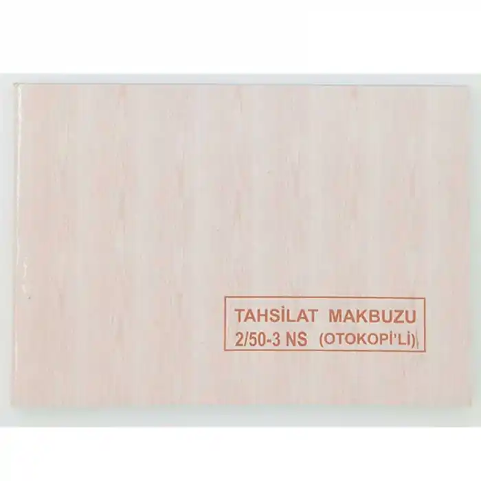 Dilman Tahsilat Makbuzu 2/50 3 N Otokopili