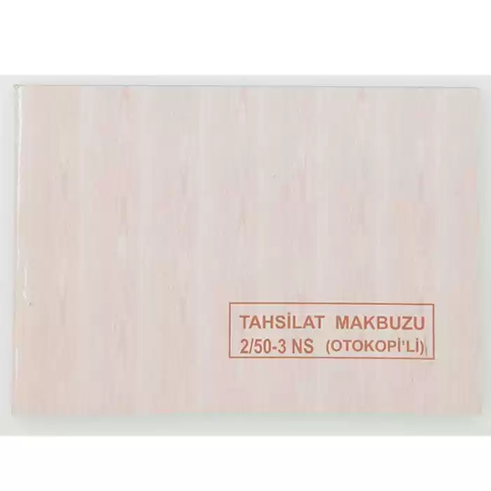 DİLMAN TAHSİLAT MAKBUZU 2/50 3 N OTOKOPİLİ