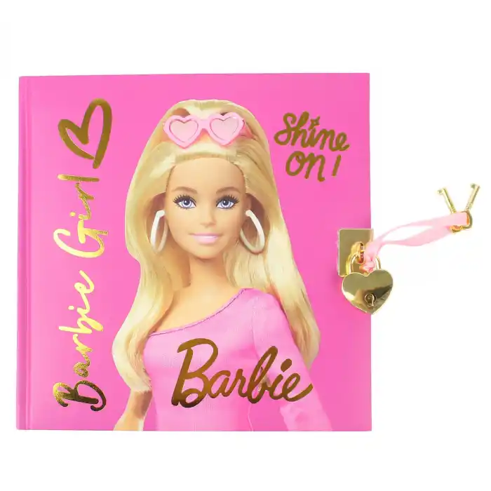 DOLPHIN B-7790 BARBIE KİLİTLİ HATIRA DEFTERİ