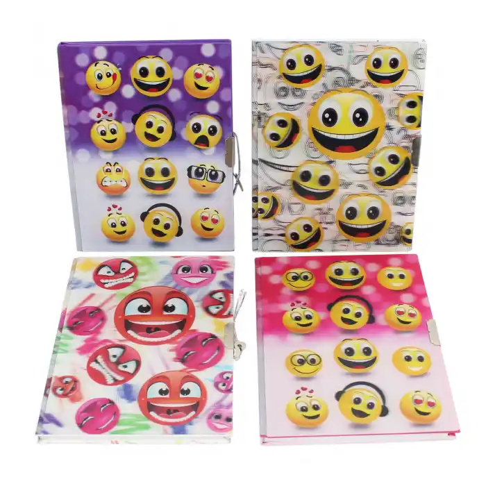 DOLPHIN B-880 3D KİLİTLİ HATIRA DEFTERİ