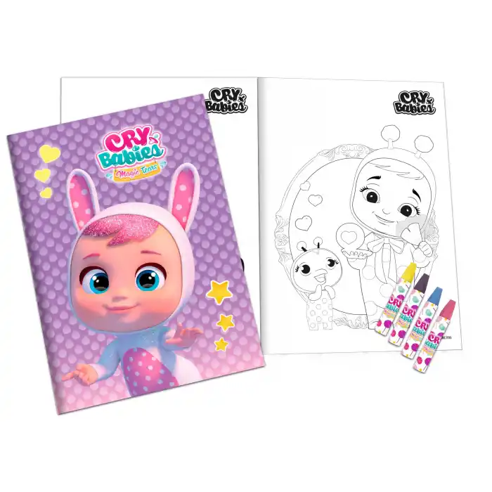 DOLPHIN CRY-386 CRY BABİES BOYAMA SETİ
