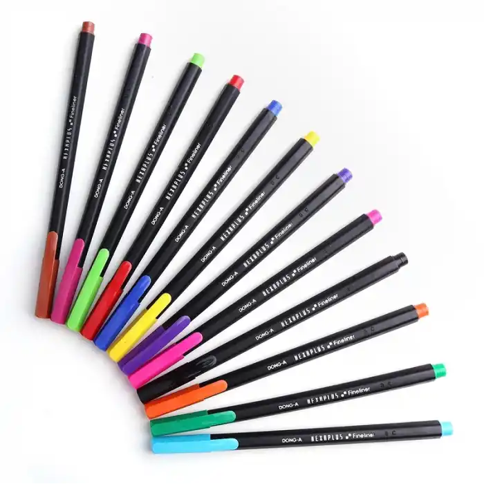 DONGA HEXAPLUS FINELINER GÖKMAVİ FİBER UÇLU KALEM