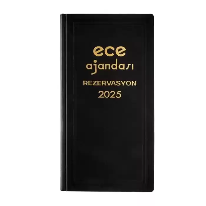 Ece 2025 Rezervasyon Ajandası 17x33 Avrasya