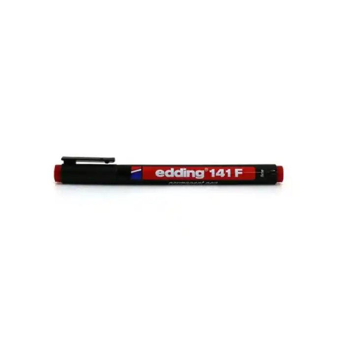 Edding 141 F Kırmızı Permanent Kalem