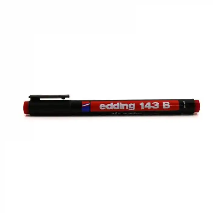 Edding 143 B Kırmızı Permanent Kalem