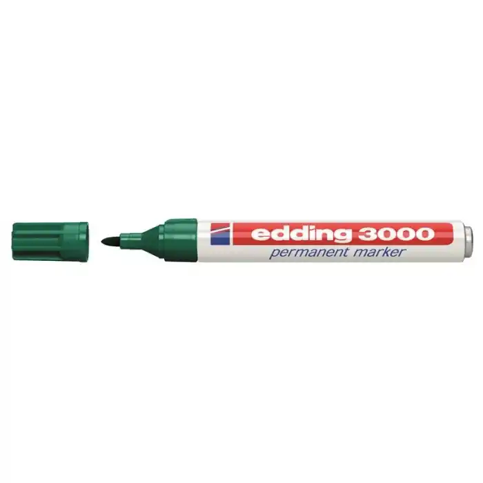 EDDİNG 3000 YEŞİL PERMANENT MARKER KALEM (2000)