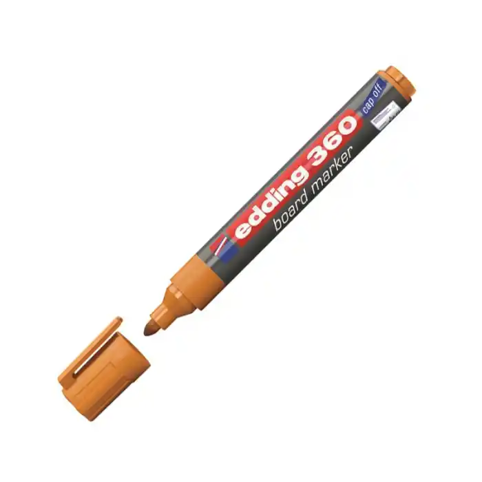 EDDİNG 360 TURUNCU TAHTA KALEMİ