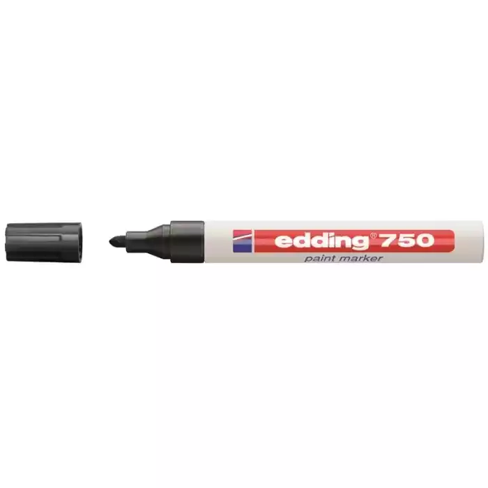 EDDİNG 750 SİYAH  MARKER KALEM