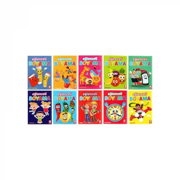 EMA ÇOCUK EĞLENCELİ BOYAMA 1-10