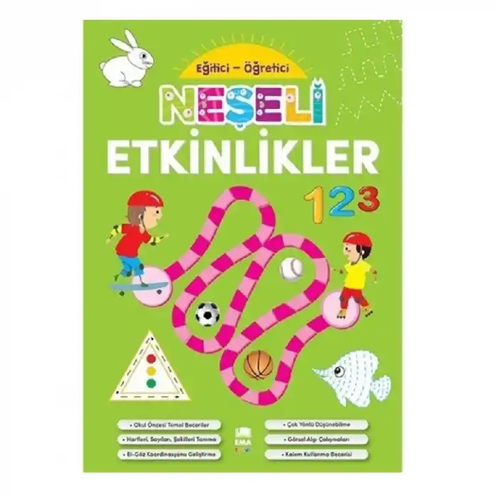 Ema Çocuk Neşeli Etkinlikler Kitabı