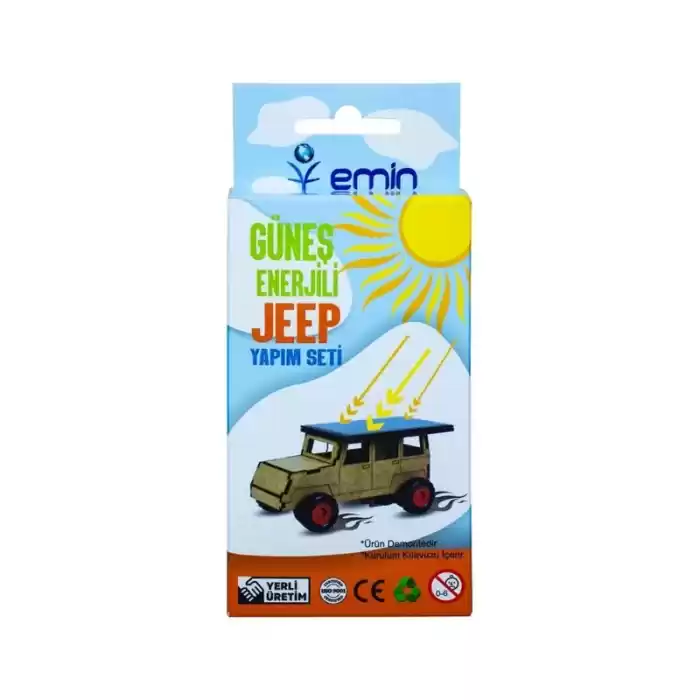 Emin Em3068 Güneş Enerjili Jeep Yapım Seti