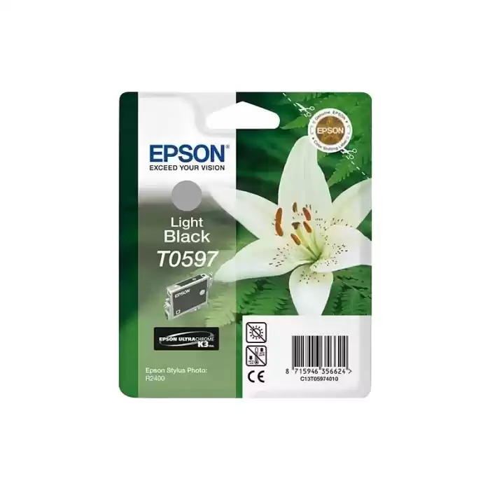 Epson Orj. T0597 Lıght Black Kartuş