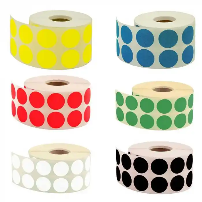 ERSA RENKLİ ETİKET 15 MM 5000 LİK RULO