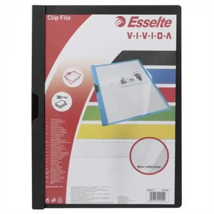 ESSELTE 5637 SIKIŞTIRMALI DOSYA SİYAH