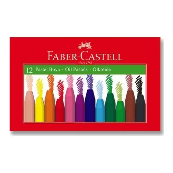 FABER 12 RENK PASTEL BOYA 125312