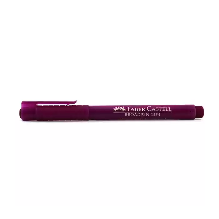 FABER 1554 BROADPEN MAGENTA KALEM 155437