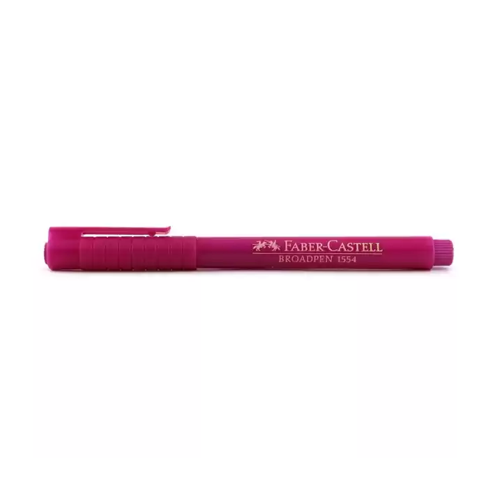 FABER 1554 BROADPEN PEMBE KALEM 155428