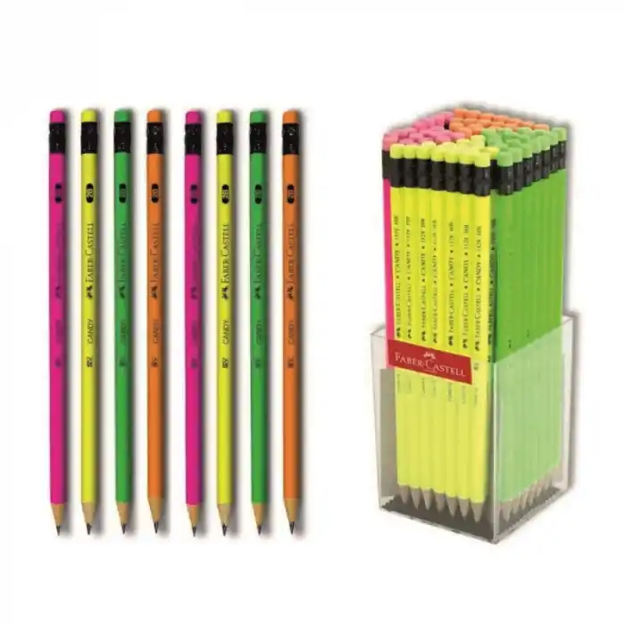 FABER CANDY SİLGİLİ KURŞUN KALEM 72 Lİ 44112802