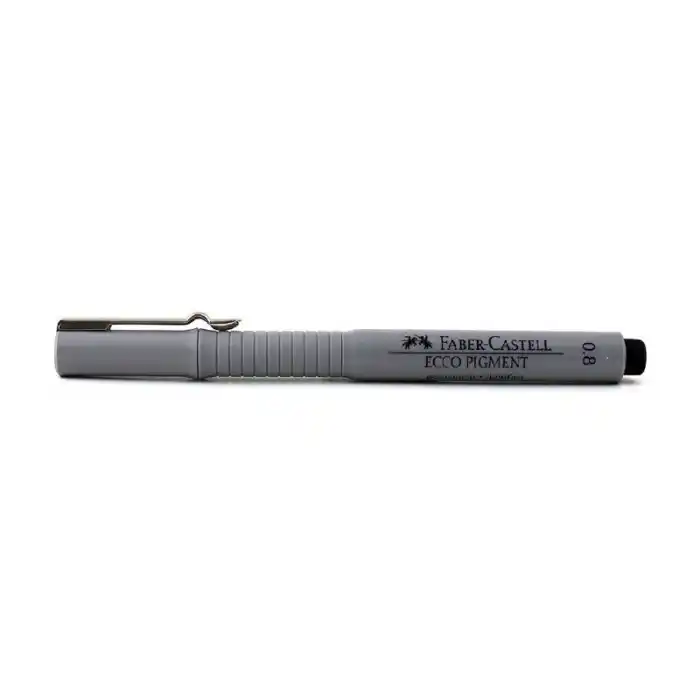 FABER ECCO PİGMENT 0.8 SİYAH KALEM 166899 (ÖZEL FİYAT)