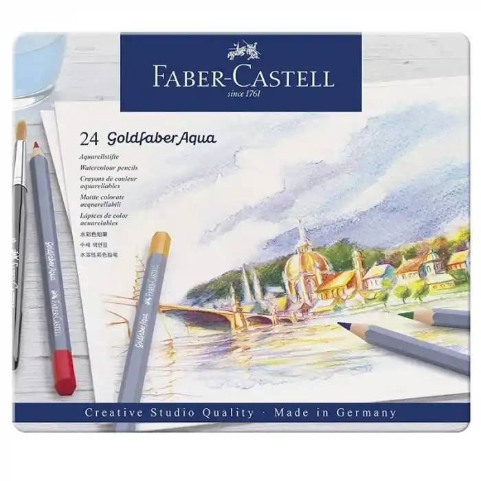 FABER GOLDFABER 24 RENK AQUARELL BOYA KALEM 114624