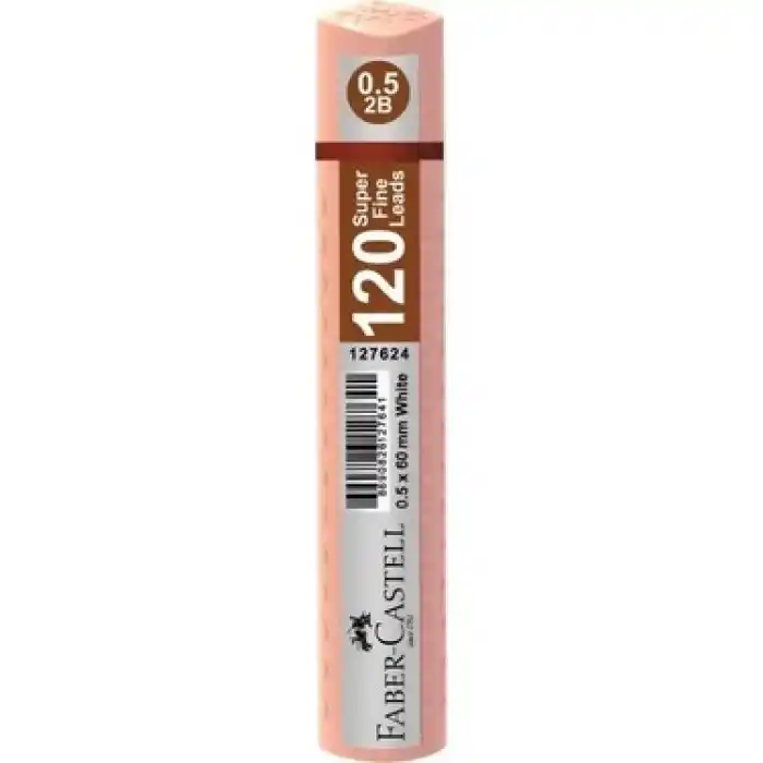 FABER GRIP MİN 0.5 PASTEL TURUNCU 60 MM 120 Lİ TÜP 127683