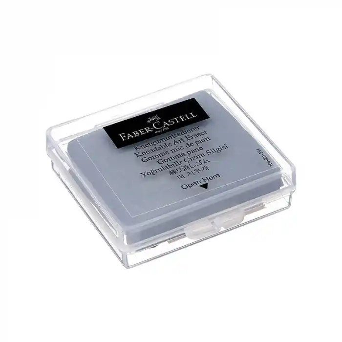 Faber Hamur Silgi Gri Plastik Kutuda (adet) 127220