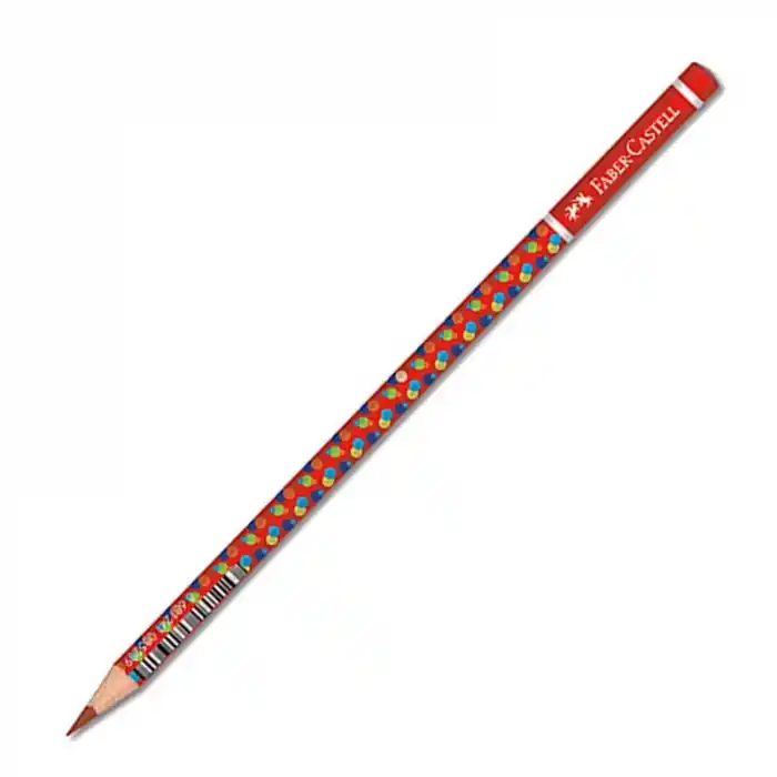 FABER KIRMIZI BAŞLIK KALEMİ BUBBLE 1131490001 12 Lİ