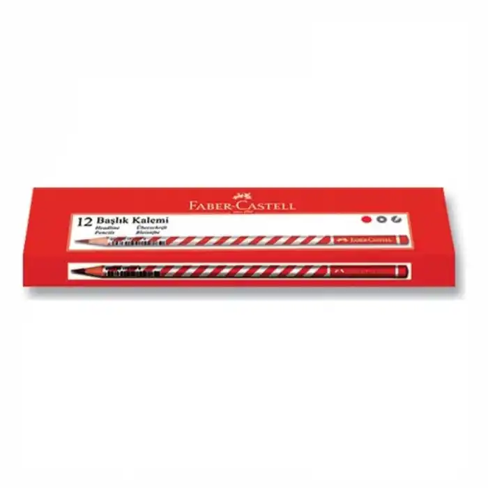 FABER KIRMIZI BAŞLIK KALEMİ CANDYROLL 1131490011